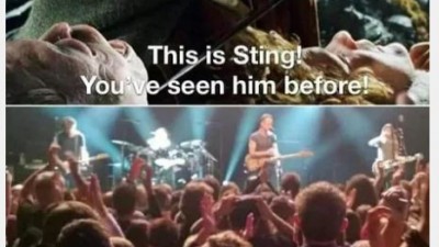 Sting is my favorite band