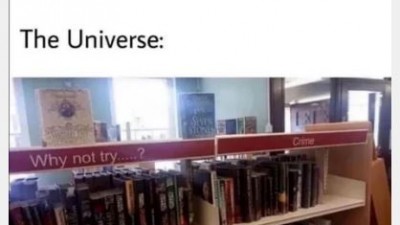 Universe talk thru books