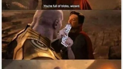 Thanos loves magic