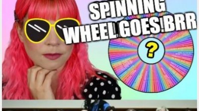 Spinning wheel goes round and round