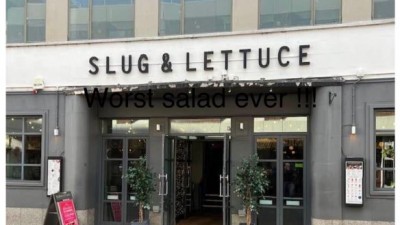 SLUG & LETTUCE ewwwww~~~~~~~~~~